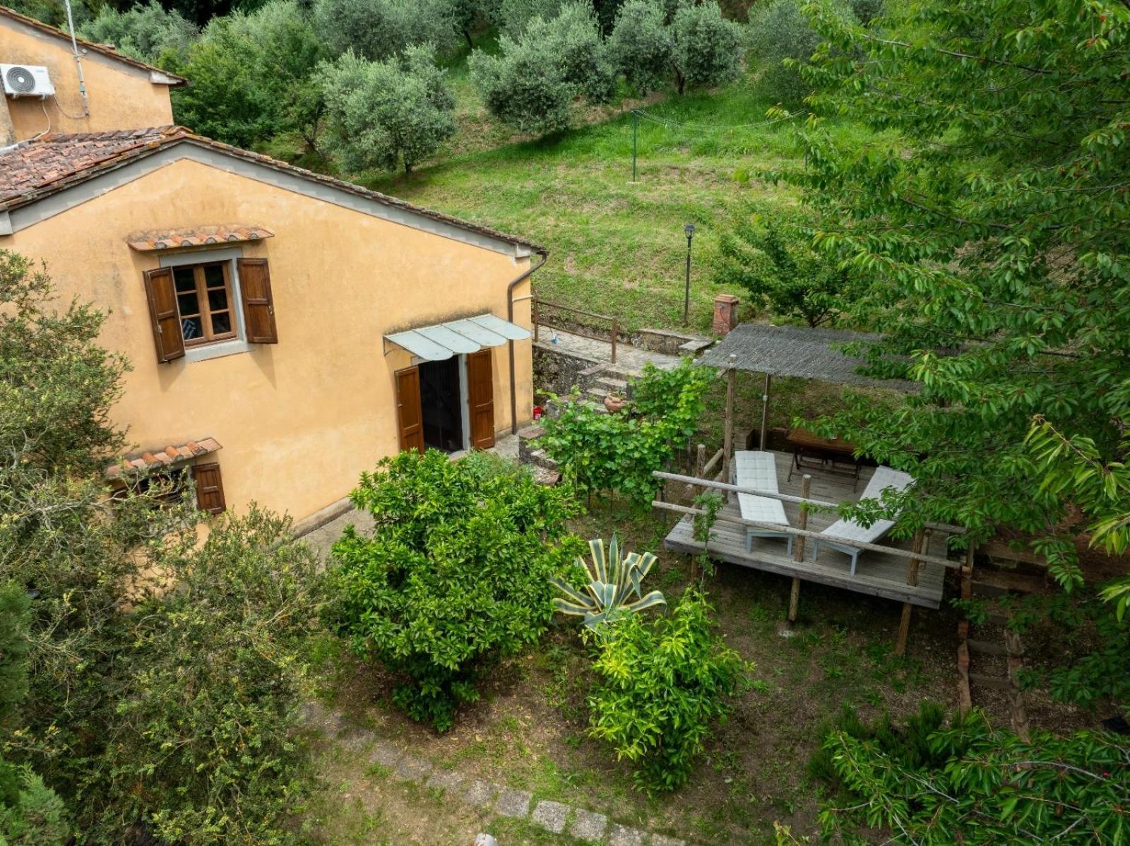 Вілла La Casa Sui Colli Uzzano Екстер'єр фото